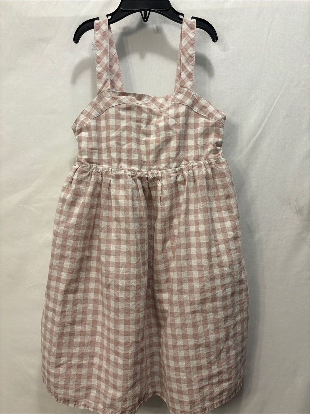 cupcakes & cashmere Pink and White Gingham smocked dress
